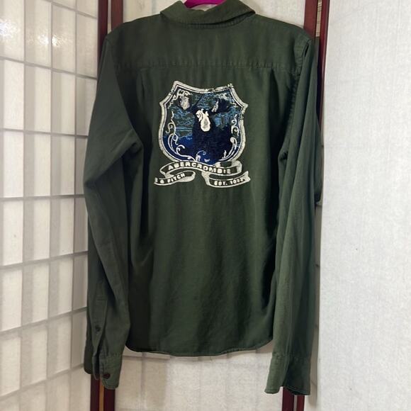 ABERCROMBIE & FITCH MUSCLE GRAPHIC VINTAGE SHIRT SIZE M - Picture 2 of 6